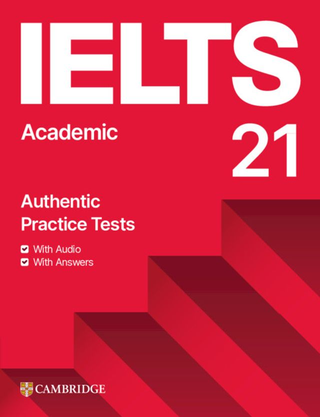 Cambridge IELTS 21 Academic practice book cover